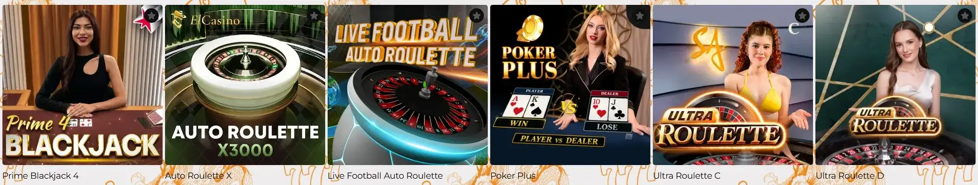 Live Casino Experience